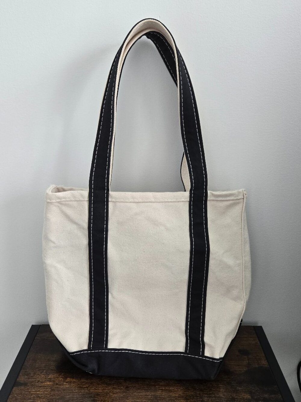 Boat and Tote Tall Small Black